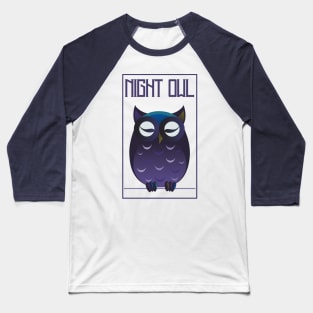 Night Owl Baseball T-Shirt